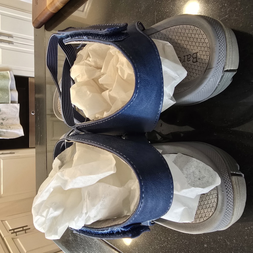 BareTraps Blue Gladiator Sandals with Cushioned Footbed Size 11 Womens - Picture 5 of 6